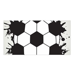 Soccer Camp Splat Ball Sport Satin Shawl