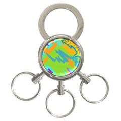 Skatepark Seaworld Fish 3-ring Key Chains