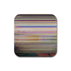 Shadow Faintly Faint Line Included Static Streaks And Blotches Color Rubber Square Coaster (4 Pack) 