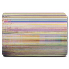 Shadow Faintly Faint Line Included Static Streaks And Blotches Color Large Doormat  by Mariart