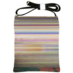 Shadow Faintly Faint Line Included Static Streaks And Blotches Color Shoulder Sling Bags by Mariart