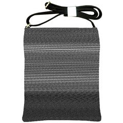 Shadow Faintly Faint Line Included Static Streaks And Blotches Color Gray Shoulder Sling Bags by Mariart