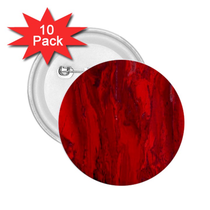 Stone Red Volcano 2.25  Buttons (10 pack) 