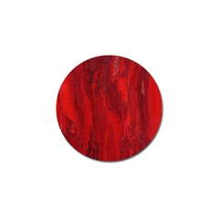 Stone Red Volcano Golf Ball Marker