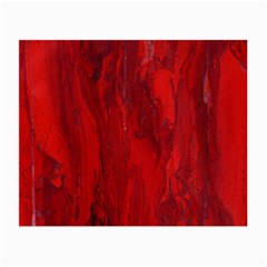 Stone Red Volcano Small Glasses Cloth