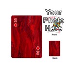 Stone Red Volcano Playing Cards 54 (Mini)  Front - Diamond2