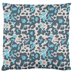 Sunbathing Beach Sea Large Cushion Case (one Side) by Mariart