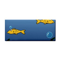 Water Bubbles Fish Seaworld Blue Cosmetic Storage Cases