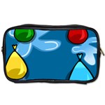 Water Balloon Blue Red Green Yellow Spot Toiletries Bags 2-Side Front