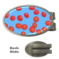 Tomatoes Fruite Slice Red Money Clips (oval) 