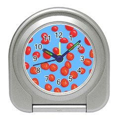 Tomatoes Fruite Slice Red Travel Alarm Clocks