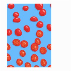 Tomatoes Fruite Slice Red Small Garden Flag (two Sides) by Mariart