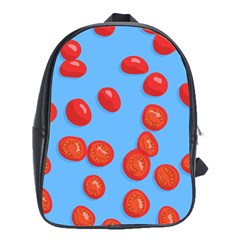 Tomatoes Fruite Slice Red School Bags (xl) 
