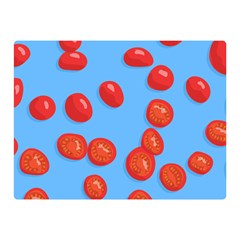 Tomatoes Fruite Slice Red Double Sided Flano Blanket (mini)  by Mariart