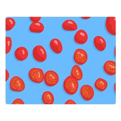 Tomatoes Fruite Slice Red Double Sided Flano Blanket (large)  by Mariart