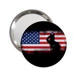 Honor Our Heroes On Memorial Day 2.25  Handbag Mirrors Front