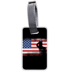 Honor Our Heroes On Memorial Day Luggage Tags (one Side)  by Catifornia