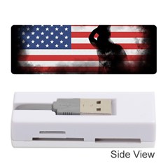 Honor Our Heroes On Memorial Day Memory Card Reader (stick)  by Catifornia