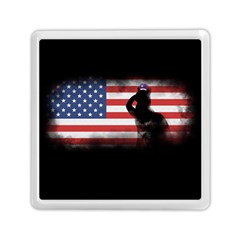 Honor Our Heroes On Memorial Day Memory Card Reader (square)  by Catifornia