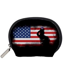 Honor Our Heroes On Memorial Day Accessory Pouches (small) 