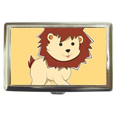 Happy Cartoon Baby Lion Cigarette Money Cases by Catifornia