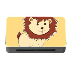 Happy Cartoon Baby Lion Memory Card Reader With Cf by Catifornia