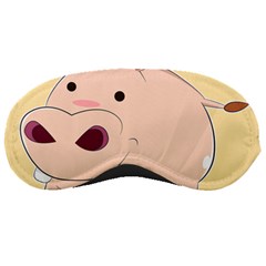Happy Cartoon Baby Hippo Sleeping Masks by Catifornia