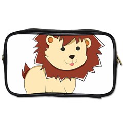 Happy Cartoon Baby Lion Toiletries Bags 2-side by Catifornia