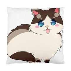 Ragdoll Cat For Life Standard Cushion Case (two Sides) by Catifornia