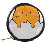 Yellow Cat Egg Mini Makeup Bags Back