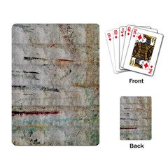 Dirty canvas                    Playing Cards Single Design