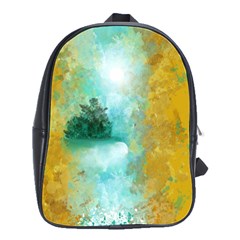 Turquoise River School Bags(large)  by digitaldivadesigns