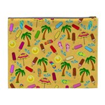 Beach Pattern Cosmetic Bag (XL) Back