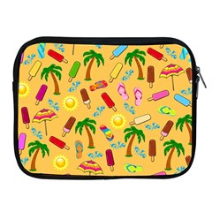 Beach Pattern Apple Ipad 2/3/4 Zipper Cases by Valentinaart