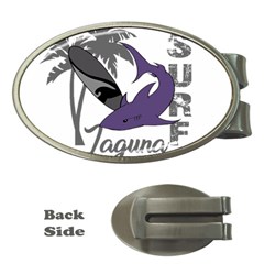 Surf - Laguna Money Clips (oval)  by Valentinaart