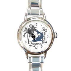 Surf - Laguna Round Italian Charm Watch