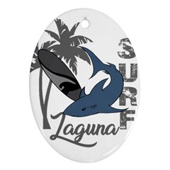 Surf - Laguna Ornament (Oval)