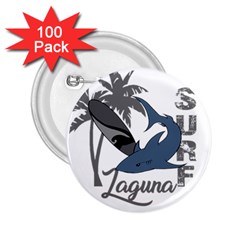 Surf - Laguna 2.25  Buttons (100 pack) 