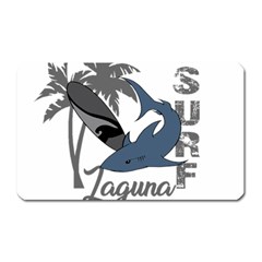 Surf - Laguna Magnet (rectangular) by Valentinaart