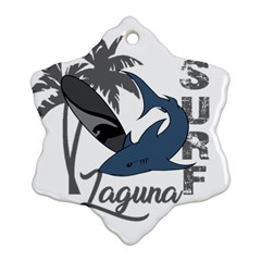 Surf - Laguna Snowflake Ornament (Two Sides)