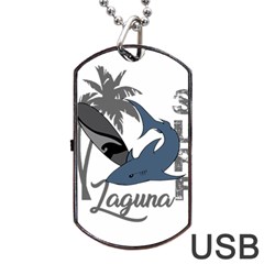 Surf - Laguna Dog Tag USB Flash (One Side)