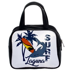 Surf - Laguna Classic Handbags (2 Sides) by Valentinaart