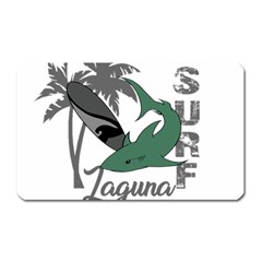 Surf - Laguna Magnet (rectangular) by Valentinaart