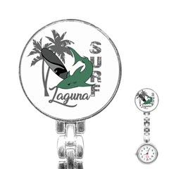 Surf - Laguna Stainless Steel Nurses Watch by Valentinaart