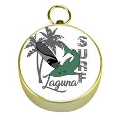 Surf - Laguna Gold Compasses by Valentinaart