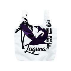 Surf - Laguna Full Print Recycle Bags (s)  by Valentinaart