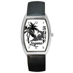 Surf - Laguna Barrel Style Metal Watch by Valentinaart