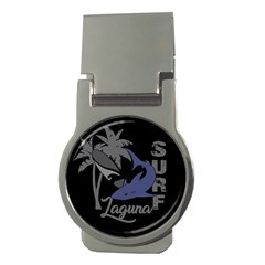 Surf - Laguna Money Clips (round)  by Valentinaart