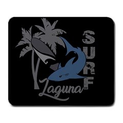 Surf - Laguna Large Mousepads by Valentinaart