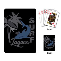 Surf - Laguna Playing Card by Valentinaart
